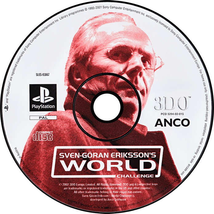 Sven-Goran Eriksson's World Challenge screenshot 3 for Playstation
